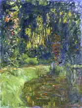 Monet, Claude: Leknínové  jezírko