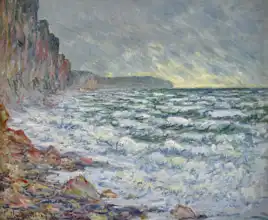 Monet, Claude: Moře u Fecampu