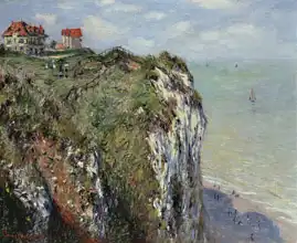 Monet, Claude: Útes v Dieppe