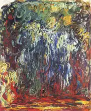 Monet, Claude: Smuteční vrba v Giverny