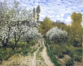 Monet, Claude: Stromy v květu