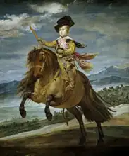 Velazquez, Diego: Prince Balthasar Carlos on horseback