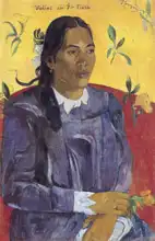 Gauguin, Paul: Vahine No Te Tiare (Woman with a flower)