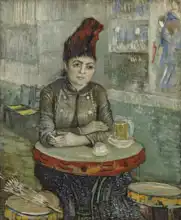 Gogh, Vincent van: Žena v Cafe Tambourin
