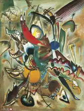 Kandinsky, Wassily: Malba se špicemi - kompozice č. 223