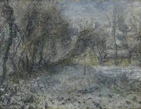 Renoir, Auguste: Zasněžená krajina
