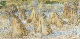 Gogh, Vincent van: Snopy pšenice