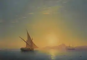 Aivazovsky, Ivan K.: Vyplutí z přístavu