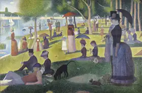 Seurat, Georges: Sunday Afternoon on the Island Grande Jatte