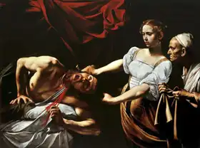 Caravaggio, M.: Judit a Holofernes