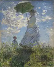 Monet, Claude: Paní Monetová a její syn