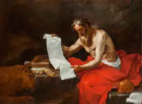 Ribera, Jose de: Sv. Jeroným