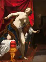 Vouet, Simon: Sebevražda Lukrécie