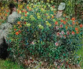 Monet, Claude: Dámy v květinách