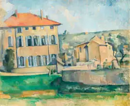 Cézanne, Paul: Dům v Aix-en-Provence (Jas de Bouffan)