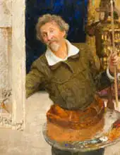 Repin, Illya E.: Vlastní portrét