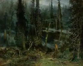 Mařák, Julius: Šumavský prales