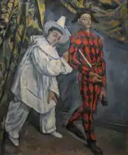 Cézanne, Paul: Pierrot and Harlequin (Mardi Gras)