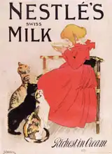 Steinlen, Théophile A.: Nestles Swiss Milk