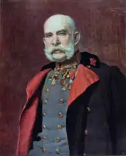 Horovitz, L. Stephan: Portrét Františka Josefa I.