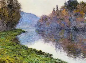 Monet, Claude: Seina v Jeufosse