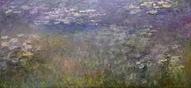 Monet, Claude: Water Lilies (Agapanthus)