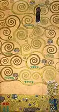 Klimt, Gustav: Stoclet Frieze 3 - Strom života