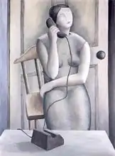 Addinall, Rut: Woman on Phone
