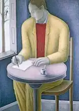 Addinall, Rut: Man Writing