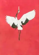 Hayward, Ti: Dance-Red, Watercolour and guache on Arches 640 gsm paper