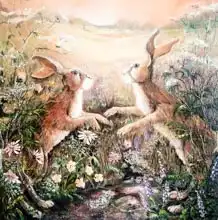 Smith, Mar: Hares at dawn