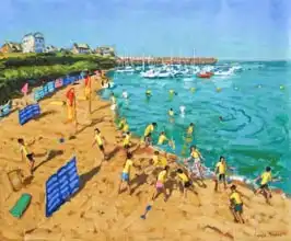 Macara, Andre: School outing, New Quay, Wales