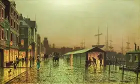 Grimshaw, John: Liverpool Docks