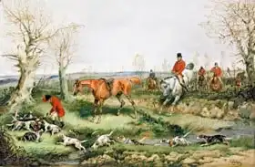 Alken, Henry Thomas: Hunting Scene