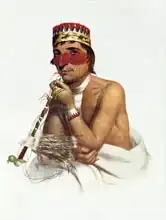 Lewis, James Otto: Wa-Em-Boesh-Kaa, a Chippeway Chief from Sandy Lake