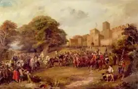 Cattermole, George: Visit of King James I to Hoghton Tower in 1617