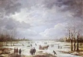 Neer, van der Aert: Zimní krajina