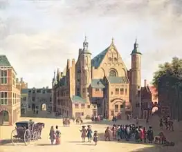 Berckheyde, Gerrit: Town Square in Haarlem