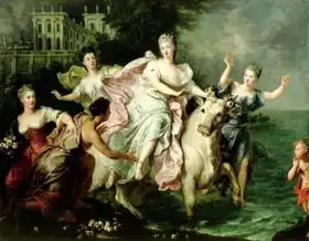 Gobert, Pierre: Europa Being Carried off by Jupiter Metamorphosed into a Bull