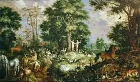 Savery, Roelandt Jacobsz: Garden of Eden