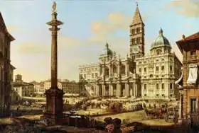 Bellotto, Bernardo: Santa Maria Maggiore, Rome