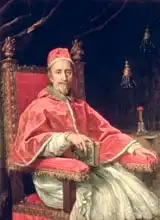 Maratta or Maratti, Carlo: Portrait of Pope Clement IX (1600-69)