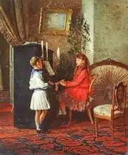 Lemoch, Kirill Vikentevich: Children at the Piano