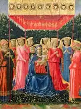 Angelico, Fra: Virgin and Child with Angels