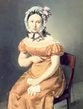 Jensen, Christian-Albrecht: Artist wife Catharine