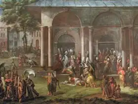 Vanmour, Jean Baptiste: Execution of Patrona Halil