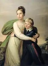 Kügelgen, Franz Gerhard von: Prince Albrecht and Princess Louise