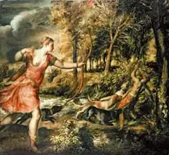 Tizian: Death of Actaeon
