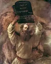 Rembrandt, van Rijn: Moses Smashing the Tablets of the Law