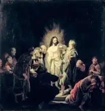 Rembrandt, van Rijn: The Incredulity of St. Thomas